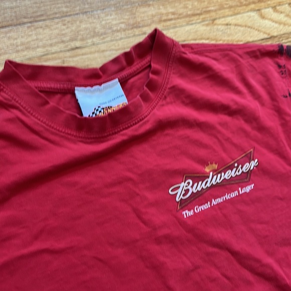 Vintage Kasey Kahne Nascar T-Shirt / Medium / Budweiser / Distressed Shirt - Picture 4 of 8